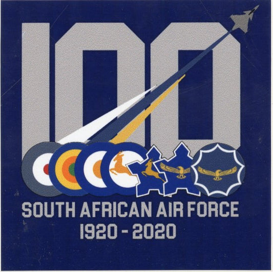 South African Air Force 1920 - 2020 Sticker - ST100