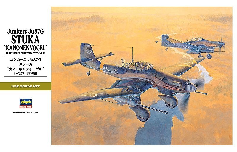 Ju-87G Stuka Ksnonevogel - 1/32 Scale Hasegawa ST25