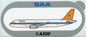 SAA Airbus A320 Sticker - ST45