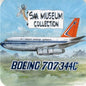 Boeing 7097-344C SAA Museum Sticker - STICK10