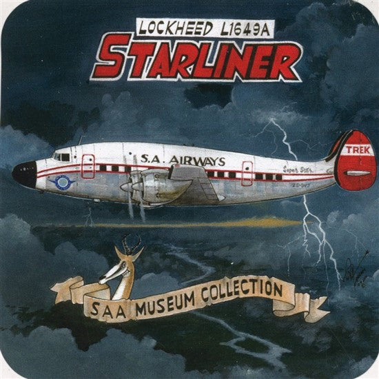 Lockheed L1640A Starliner SAA Museum Sticker - STICK4