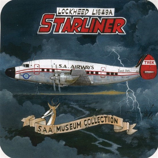 Lockheed L1640A Starliner SAA Museum Sticker - STICK4