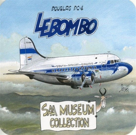 DC-4 Lebombo SAA Museum Sticker - STICK5