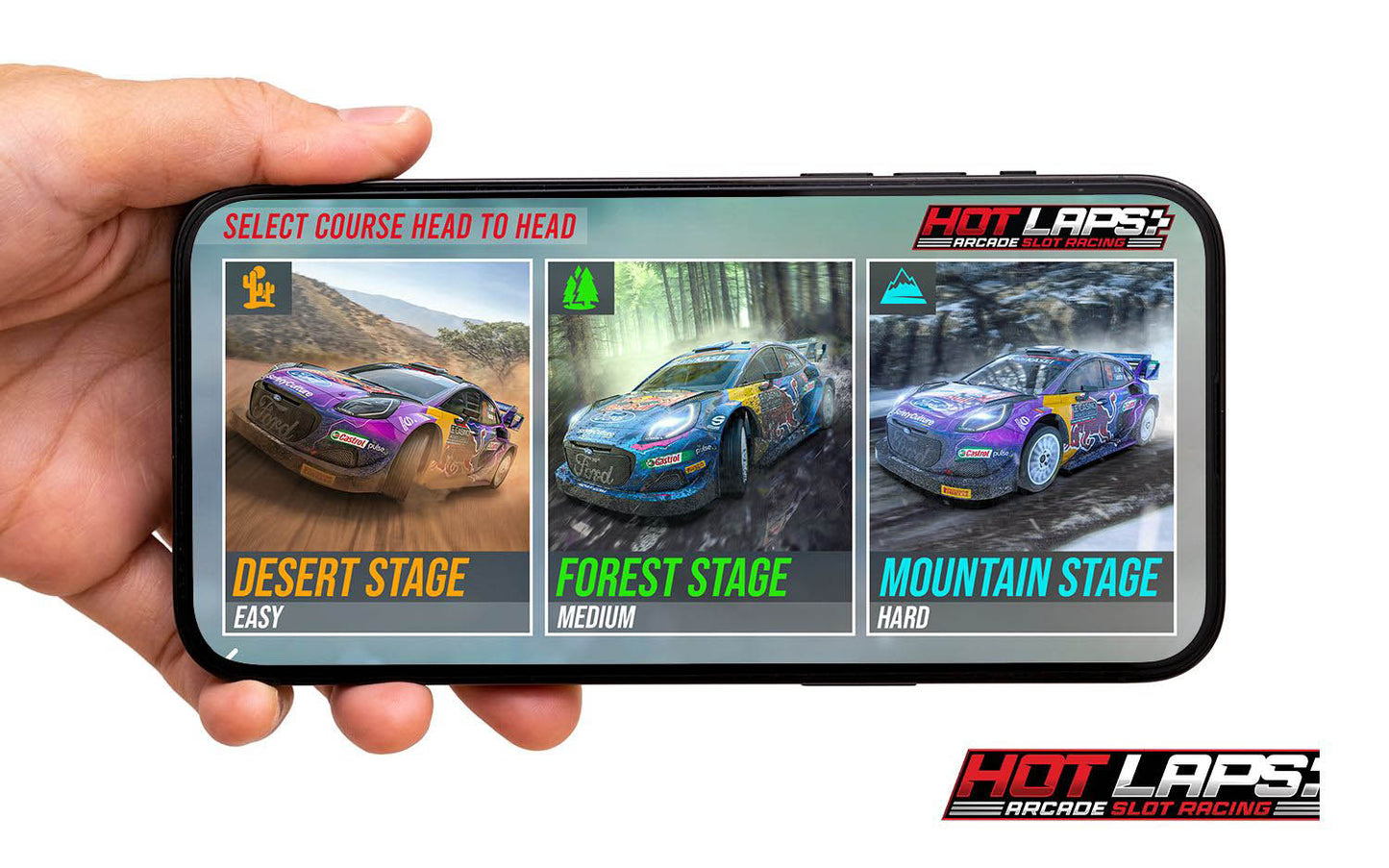 PUMA WRC HOT LAPS SET 1/32 Scale Scalextric SCAC1452P