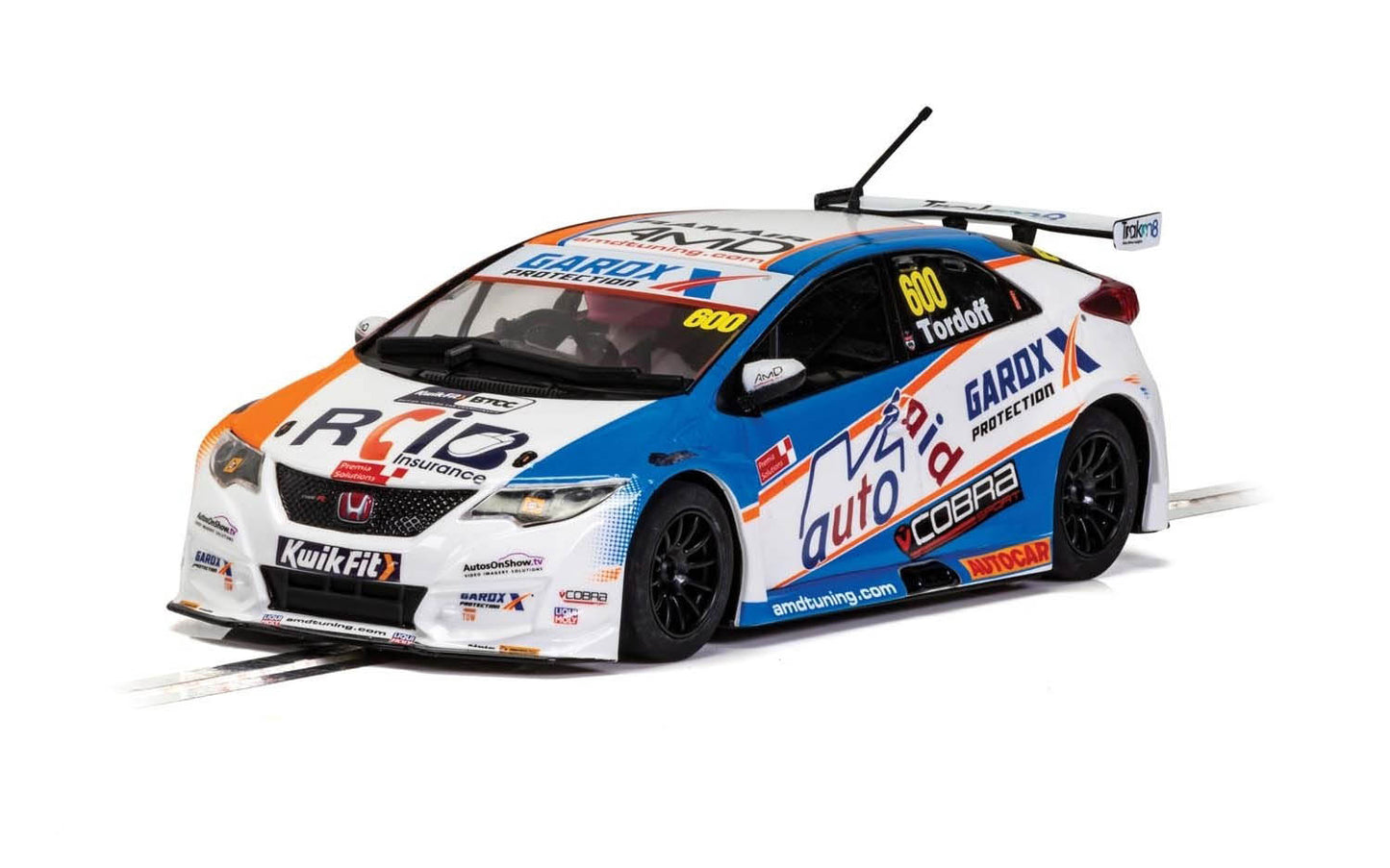 Honda Civic Type R BTCC 2019 Sam Tordoff - 1/32 Scale - Scalextric - SCAC4144