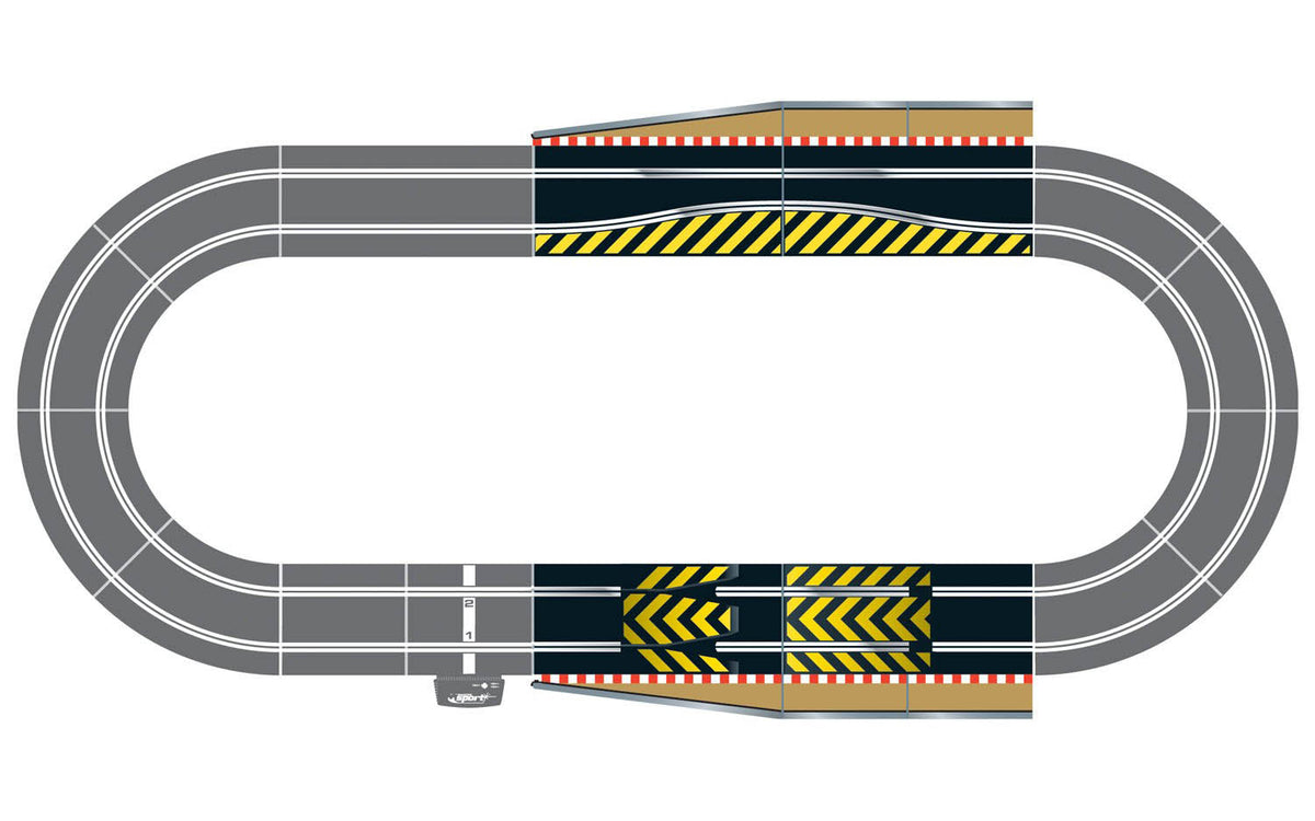 Scalextric Track Extension Pack 2 - 1/32 Scale - Scalextric - SCAC8511