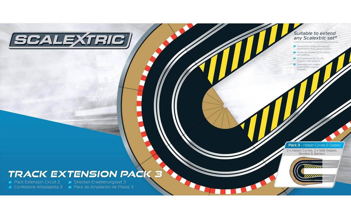 Scalextric Track Extension Pack 3 - 1/32 Scale - Scalextric - SCAC8512
