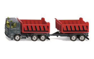 Truck with dumper body and trailer Siku 1685