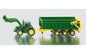 John Deere with Front Loader and Trailer 1/87 Siku 1843
