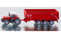 Massey Ferguson Tractor with Trailer 1/87 Siku 1844