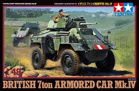 British 7 ton Armored Car Mk.IV - 1/48 Scale Tamiya 32587