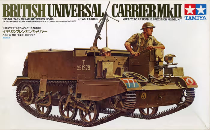 Universal Carrier MkII 1/35 Scale TAMIYA 35089