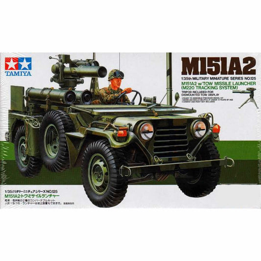 US M151A2 w/TOW Missile 1/35 Scale Tamiya 35125