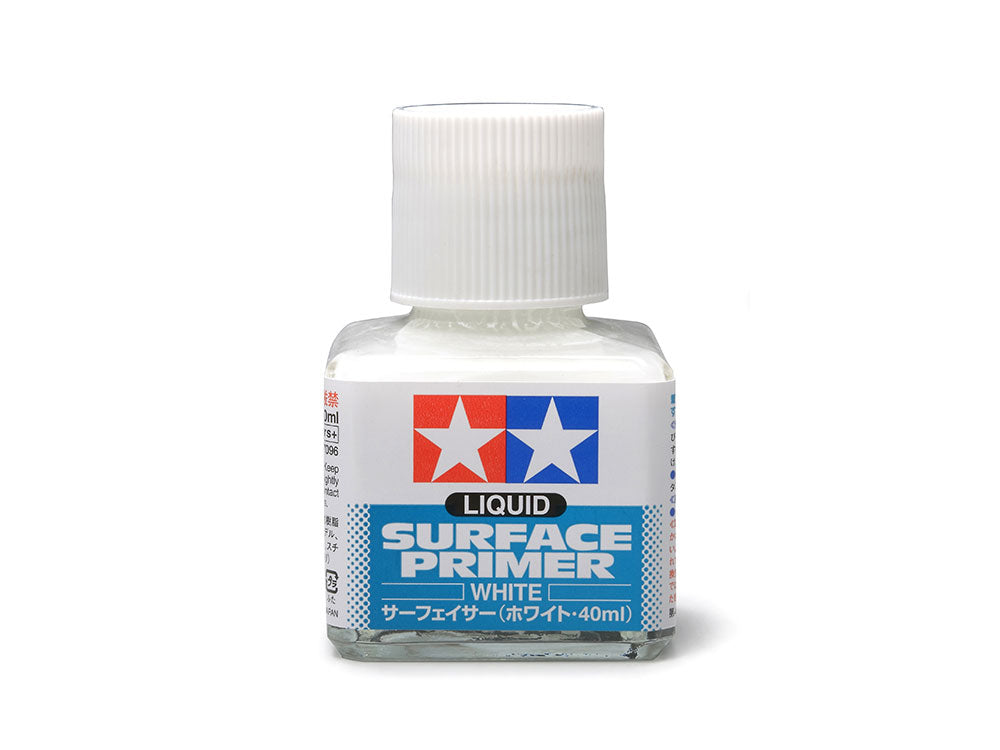 Liquid Primer (White/40ml) - Tamiya 87096