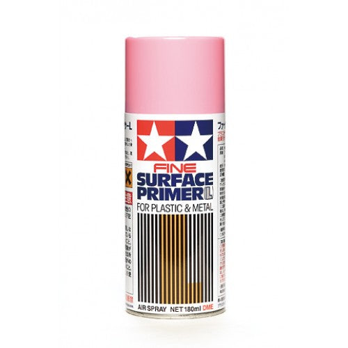 Surface Primer Fine L (Pink) 180ml  - Tamiya 87146