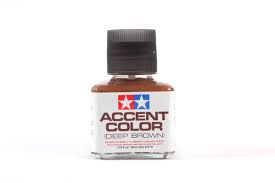 Panel Accent Colour Deep Brown - 40ml  - Tamiya 87210