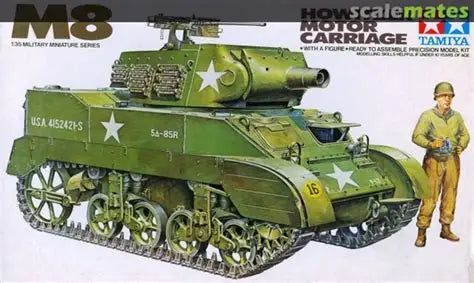 M8 Howitzer Motor Carraige 1/35 Scale Tamiya MM210