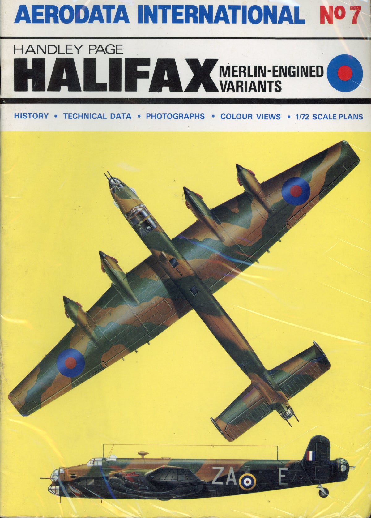Handley Page Halifax (Merlin-engined variants) - Aerodata International No 7