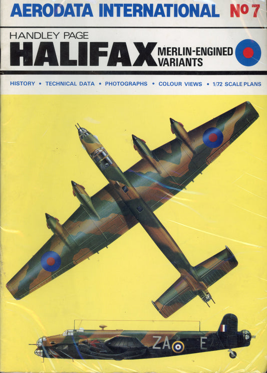 Handley Page Halifax (Merlin-engined variants) - Aerodata International No 7