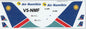 Air Namibia Airbus A340 V5-NMF - 1/144 Scale MAV Decals TAS5107