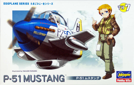 P-51 Mustang Egg Plane - Hasegawa TH07