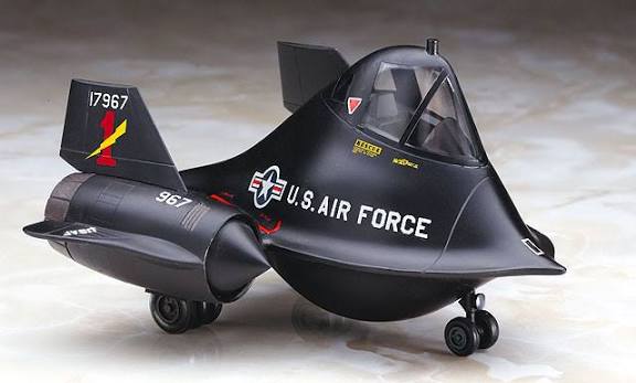 SR-71 Blackbird Egg Plane - Hasegawa TH18