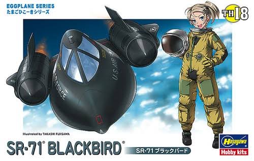 SR-71 Blackbird Egg Plane - Hasegawa TH18