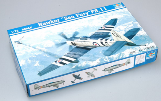 Hawker Sea Fury FB.11 1/72 Scale Trumpeter 01631