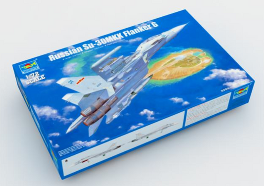 Sukhoi Su-30MKK Flanker G 1/72 Scale Trumpeter 01659