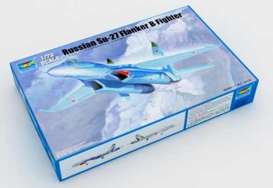 Sukhoi SU-27 Flanker-B 1/72 Scale Trumpeter 01660