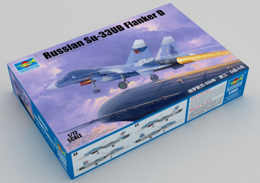 Sukhoi SU-33UB Flanker-D 1/72 Scale Trumpeter 01669