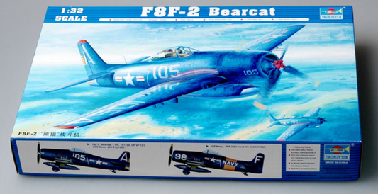 Grumman F8F-2 Bearcat 1/32 Scale Trumpeter 2248