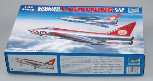 English Electric (BAC) Lightning F.1A/F 1/32 Scale Trumpeter 02280