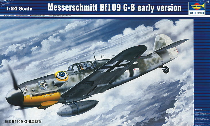Messerschmitt Bf.109 G-6(e) Version -  1/32 Scale Trumpeter 02407
