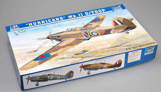 Hawker Hurricane Mk.IID Trop 1/24 Scale Trumpeter 02417