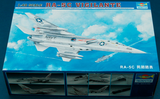 North American RA-5C Vigilante 1/48 Scale Trumpeter 02809