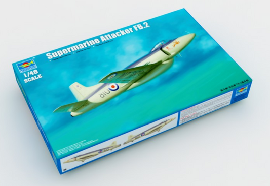 Supermarine Attacker FB.2 1/48 Scale Trumpeter 02867