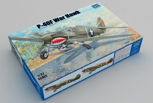 Curtiss P-40F Warhawk 1/32 Scale Trumpeter 03227