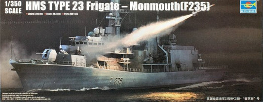HMS Type 23 Frigate - Monmouth (F235) - 1/350 Scale Trumpeter 04547