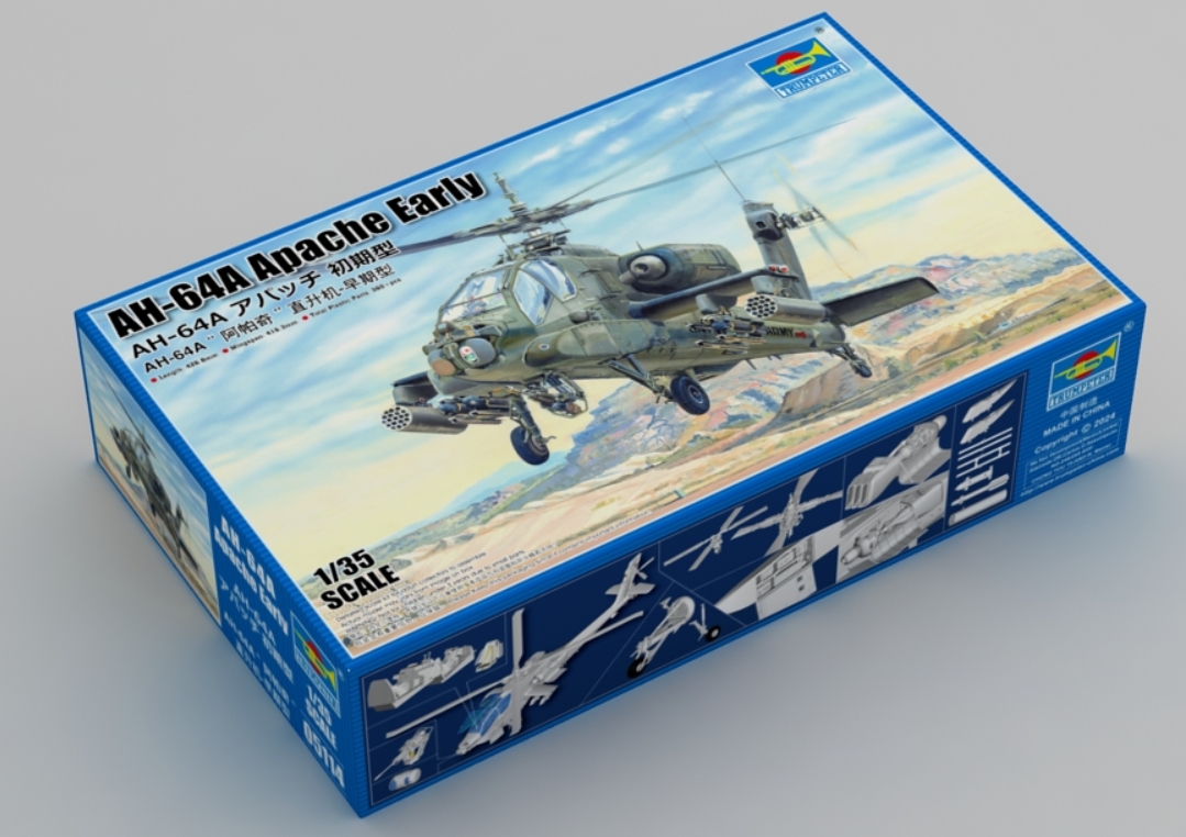 AH-64A Apache (Early) 1/35 Scale Trumpeter 05114