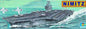 Aircraft Carrier Nimitz CVN68 - 1/500 Scale Trumpeter 05201
