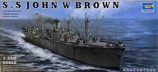 Liberty Ship S.S. John W Brown - 1/350 Scale Trumpeter 05308