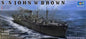 Liberty Ship S.S. John W Brown - 1/350 Scale Trumpeter 05308