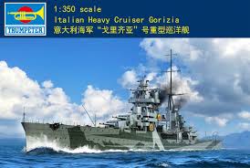 Italian Heavy Cruiser Gorizia - 1/350 Scale Trumpeter 05349
