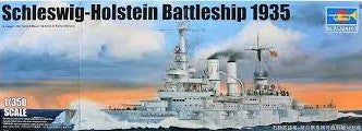 Schleswig-Holstein Battleship 1935  - 1/350 Scale Trumpeter 05354