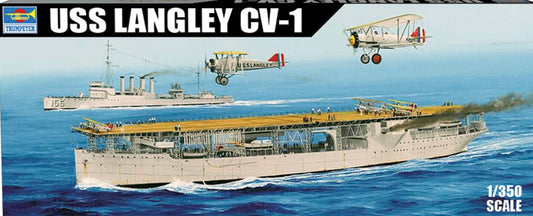 Aircraft Carrier USS Langley CV-1 - 1/350 Scale Trumpeter 05631