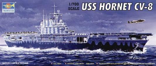 Aircraft Carrier USS Hornet CV-8 - 1/700 Scale Trumpeter 05727