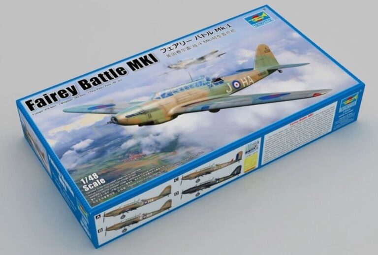 Fairey Battle Mk.1 - 1/48 Scale - Trumpeter - TRU05831