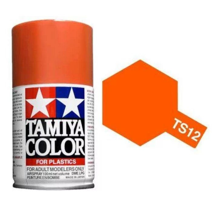 Orange Gloss 100ml Spray Can - Tamiya TS-12
