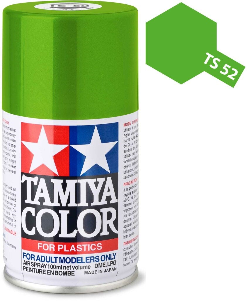 Candy Lime Green Gloss 100ml Spray Can - Tamiya TS-52